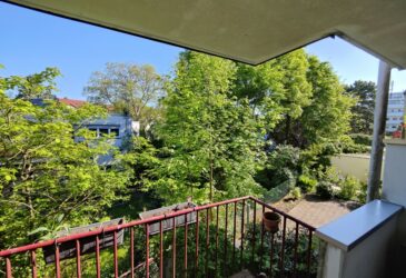 Ausblick ins Grüne!