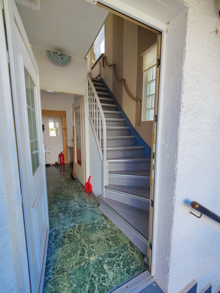 Hauseingang Rückseite