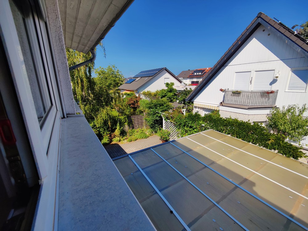 Ausblick Zimmer 1. OG