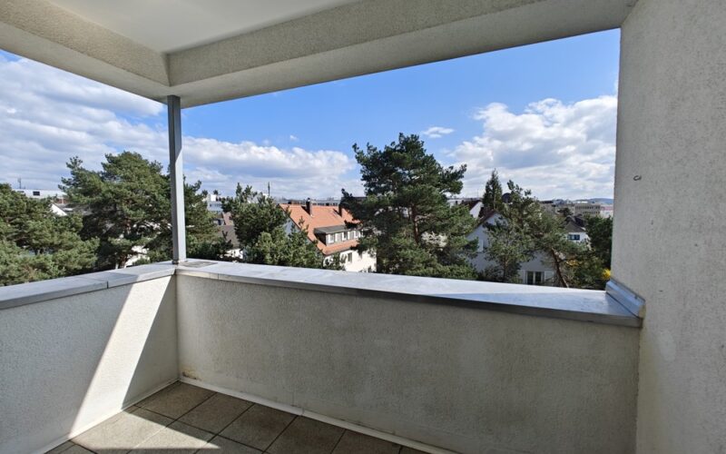 Ausblick Balkon